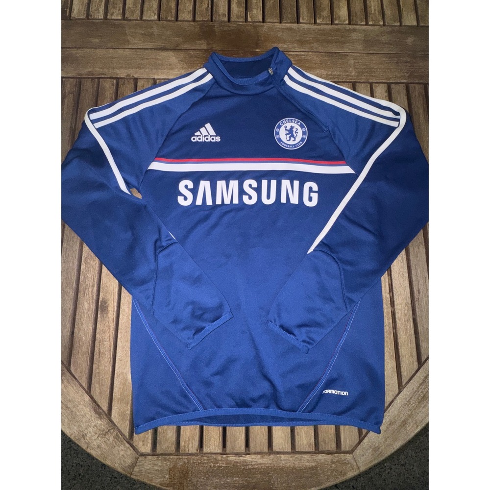 Chelsea FC 2013/14 Adidas Training Top Samsung Formotion Long Sleeve Mens S